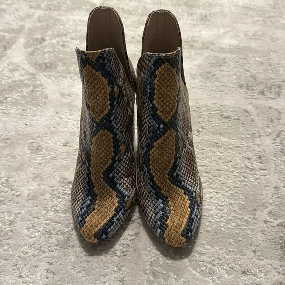 Steve Madden Rookie Snakeskin Booties - Picture 2 of 4